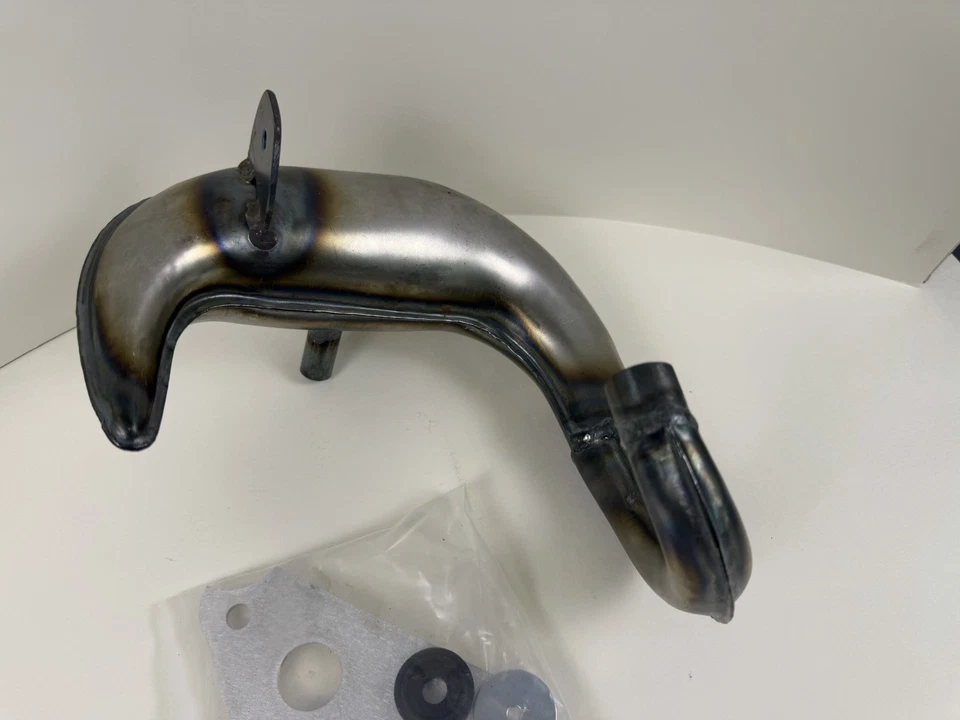 Tubo de escape GoPed 23-32cc pequeño diámetro flujo réplica “Dean” nuevo Foto 3 de 4