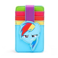 Buckle-Down Hasbro Wallet, Character Wallet ID Card Holder, My Little Pony Rainb