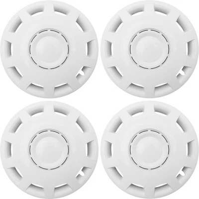 4x13" Wheel trims fit Horse Trailer Box with 13 inch wheels - white - Image 1 of 4