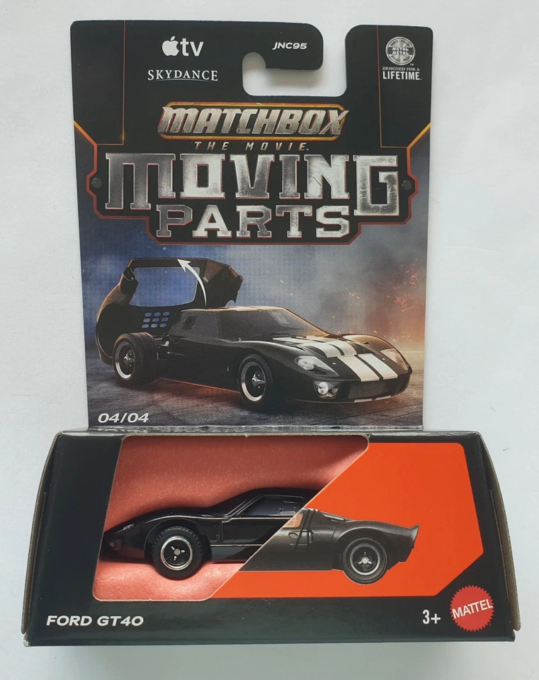 Matchbox The Movie 4er Set VW Bus Nissan Ambulance Ford * Moving Parts 979A 1:64 - Bild 4 von 4