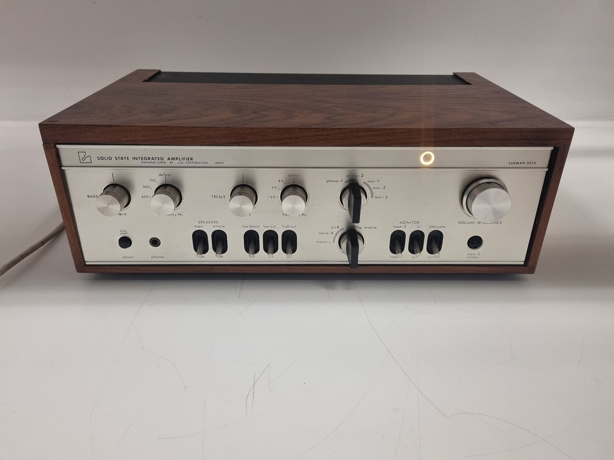 Luxman - SQ505X - Solid State Amplifier - Fully Recaped | eBay