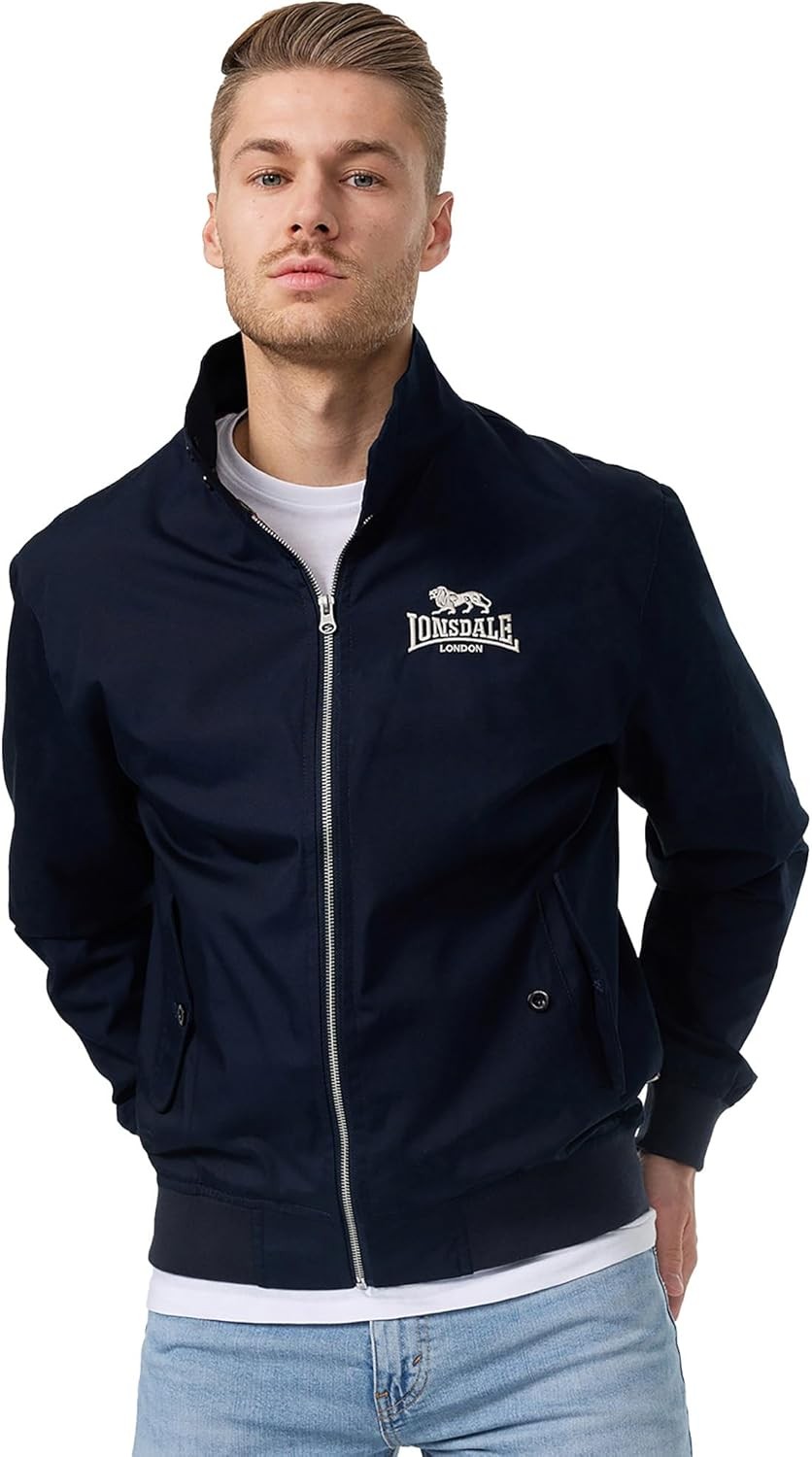 Lonsdale London Men's Jacke Slim Fit Harrington Jacket