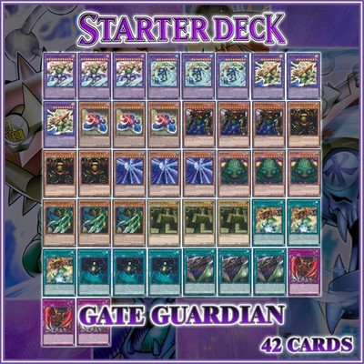 GATE GUARDIAN STARTER DECK 42 | Sanga Kazejin Suijin Fusion