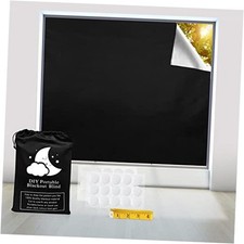 Blackout Curtains, 118" x 57" - Portable Window Curtain Shade 100 57"W x 118"H