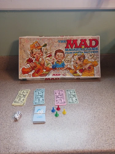 VTG 1979 Mad Magazine Parker Brothers Board Game Comedy Humor Satire