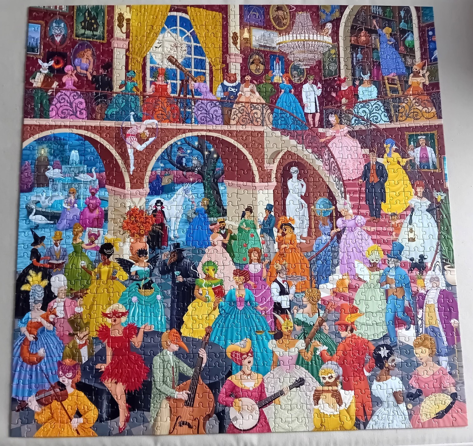 PRE-LOVED: Eeboo Alchemist’s Masquerade 1000 piece jigsaw puzzle