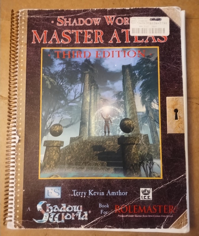 ICE Shadow World Master Atlas (3rd Ed) by Terry Kevin Amthor