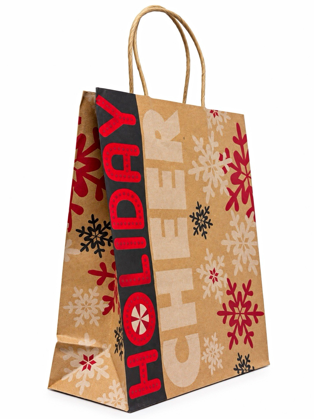 Weihnachts-Geschenktüte Holiday Cheer Schneeflocken, 24 Stk, Lindy Bowman
