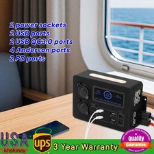 RV Mini Power Distribution Box Multifunctional Power Box w/ USB DC12V PD Outlets