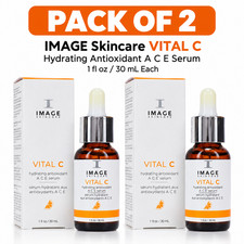 IMAGE Skincare VITAL C Hydrating Antioxidant A C E Serum 1 oz Pack of 2