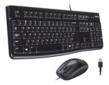 Logitech MK120 USB Desktop Keyboard  Mouse New