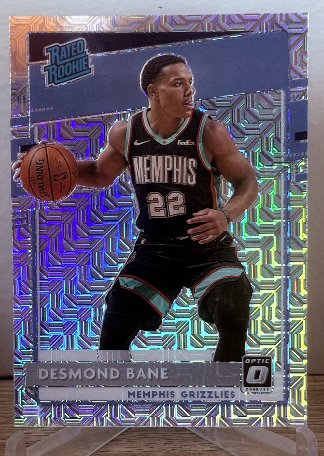 2020-21 Donruss Optic #180 Desmond Bane Choice Rated Rookie Grizzlies/Magic