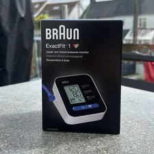 BRAUN ExactFit 1 Upper Arm Blood Pressure Monitor New In Box