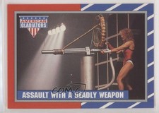1991 Topps American Gladiators Assault with a Deadly Weapon #12 1m8
