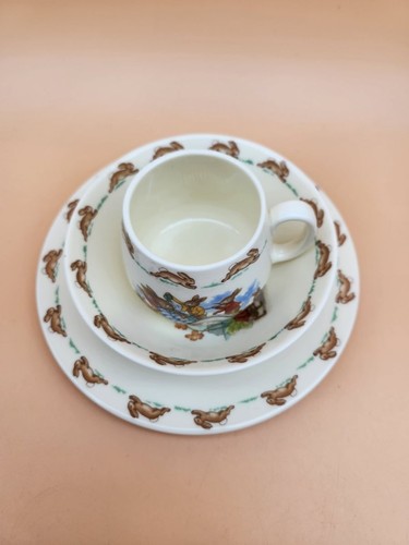 Royal Doulton Bunnykins 3-teiliges Set (Tasse, Schale, Teller) - Bild 2 von 6