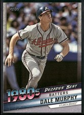 2020 Topps #DB-47 Dale Murphy Decades' Best (Series One)