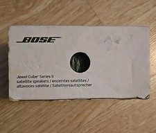 Bose Jewel Cube II altoparlante satellitare nero stile di vita 48/V25/V35/535/600/650 NUOVO