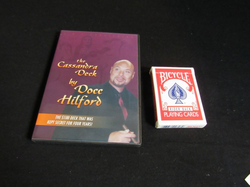 Cassandra Deck by Doc Hilford DVD - INCLUDES HARD TO FIND SPECIAL DECK OF CARDS