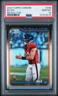 2024 TOPPS CHROME REFRACTOR #206 BO NIX ROOKIE RC PSA 10