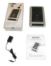 Jensen MCR-100 Portable Cassette Player Recorder with Carrying Handle Works READ