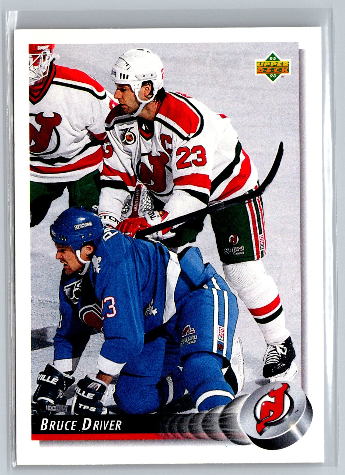 1992-93 Upper Deck #200 Bruce Driver New Jersey Devils