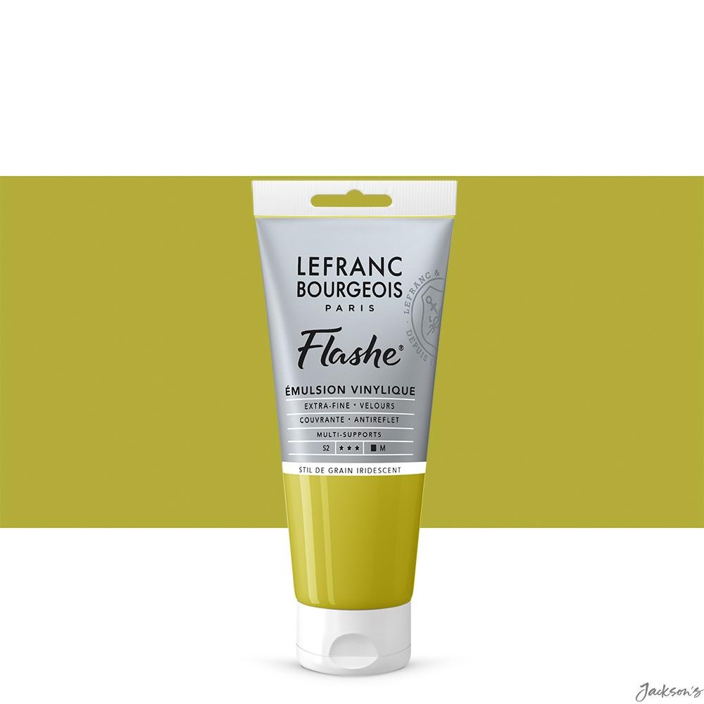 Lefranc & Bourgeois Flashe Vinyl Emulsion Paint 80ml Iridescent Green Artists...