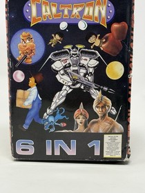 Caltron 6 in 1 Nintendo Entertainment System NES Complete CIB USA Version Rare