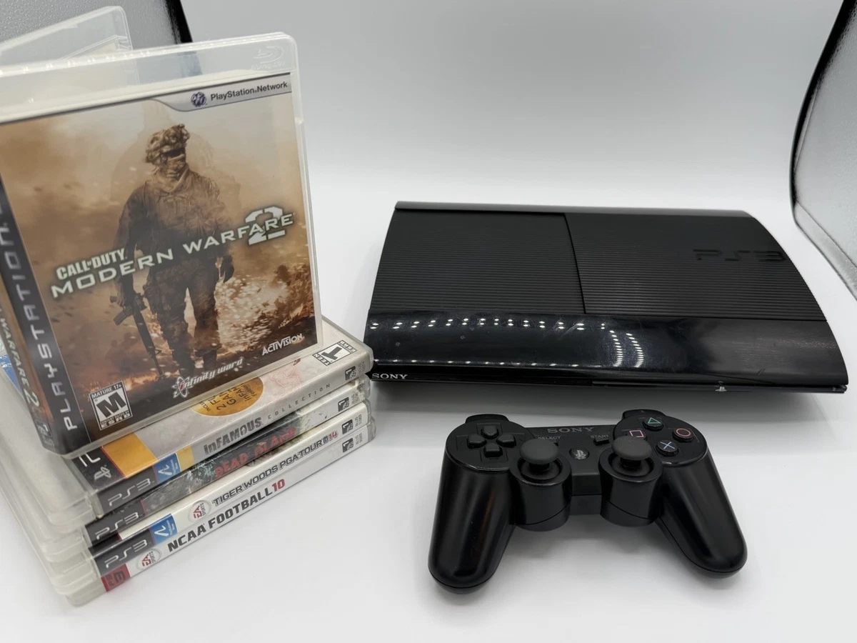Sony PlayStation 3 - Super Slim Black Video Game Consoles for sale