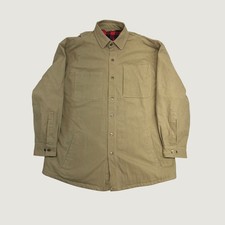 KEY Canvas Chore Jacket Mens XXL Tan Workwear Coat Farmer Utility Trucker Cabin