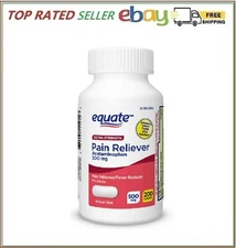 Equate Extra Strength Acetaminophen Caplets, 500 mg, 200 Count