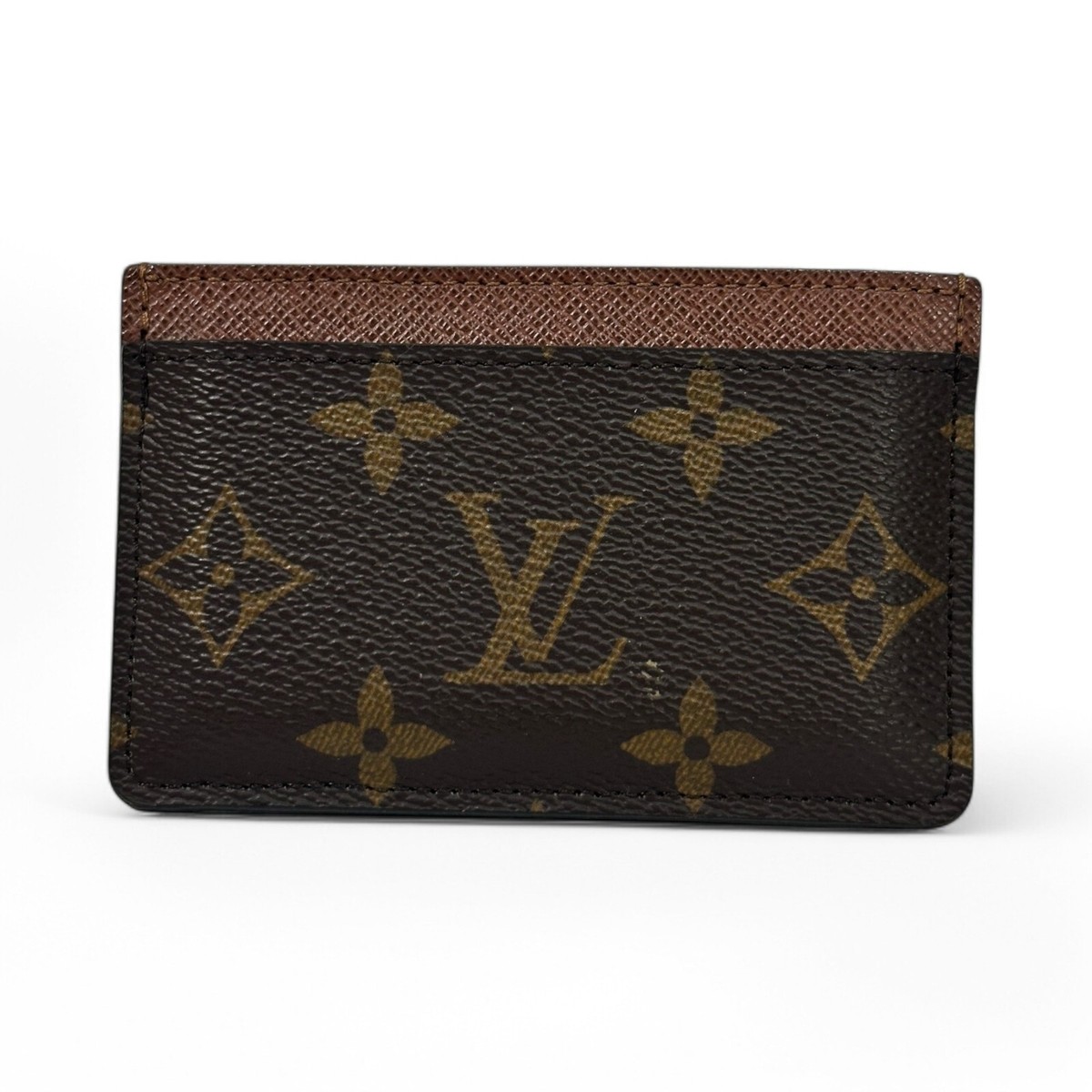 [Louis Vuitton]M82115^やよいくさま Leather Card Wallet Authentic Louis Vuitton Card Holder Wallet LV Monogram Brown