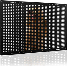 RV Screen Door Protector for Dogs, Adjustable Aluminum Alloy RV Entry Grille Pet