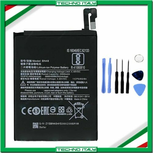PELLICOLA PROTETTIVA TUMUNDOSMARTPHONE Xiaomi Redmi Note 9S / Note 9 Pro
