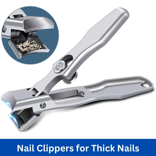 Extra Sharp Seniors Toenail Clipper German Thick Nails Finger Wide Nail Cutter - Picture 1 of 9