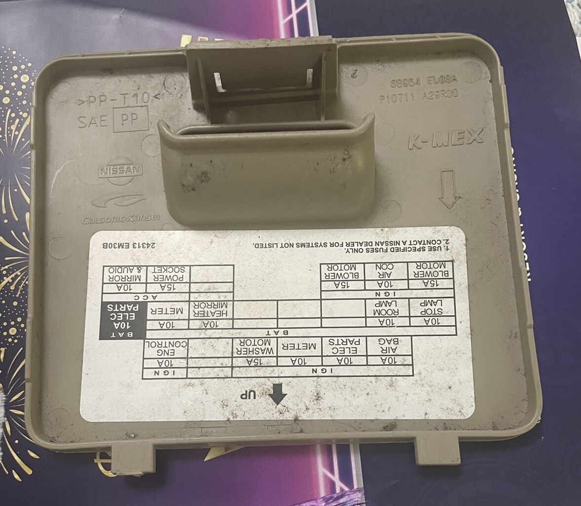 2012 nissan versa cigarette lighter fuse location diagram Where Is Fuse Box Located