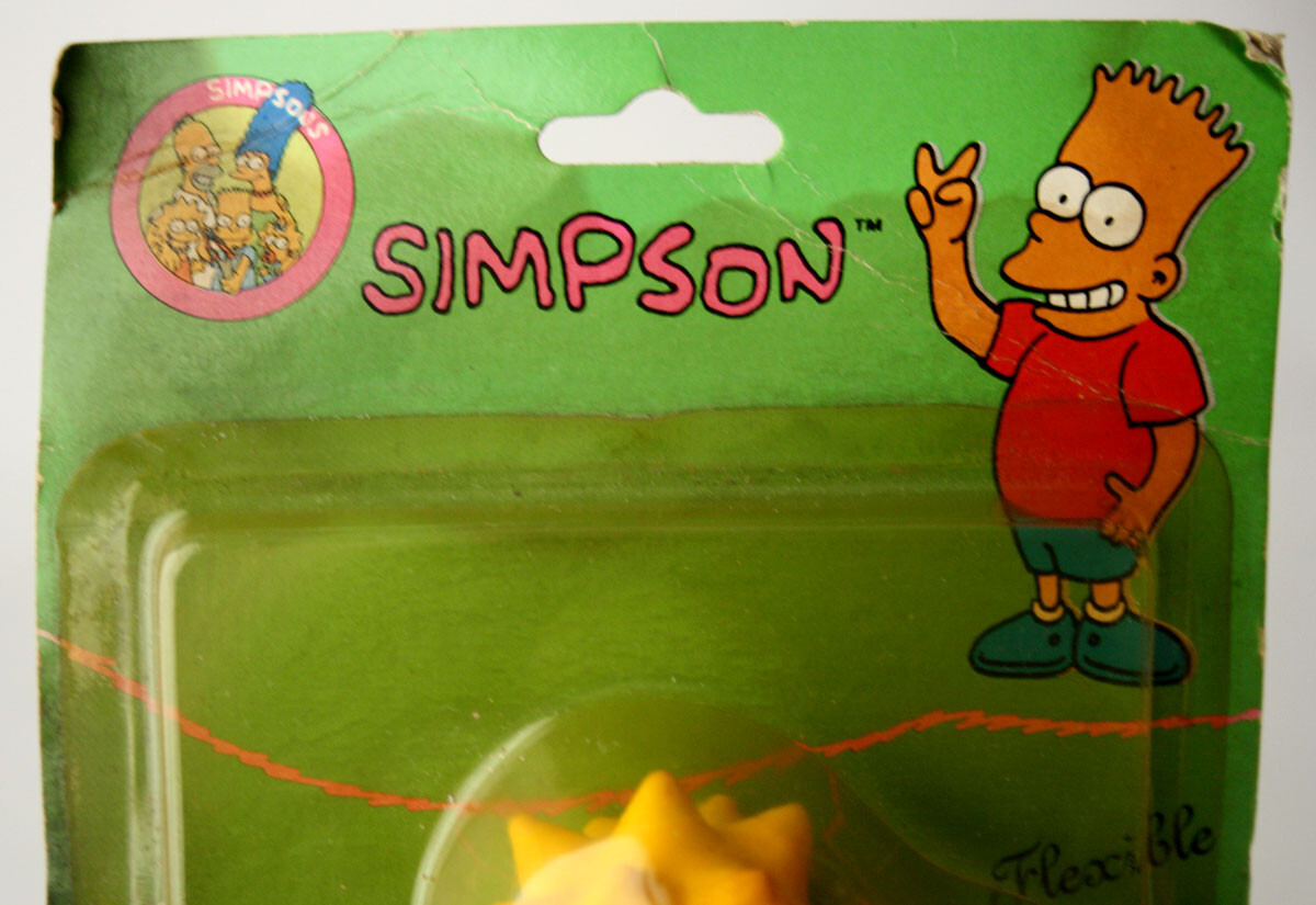 RARE VINTAGE 90'S SIMPSONS LISA SIMPSON 4.5