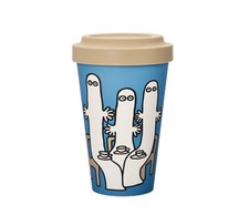 Nordic Buddies Mumin Kaffeebecher To Go Hattifatteners 450ml umweltfreundlich