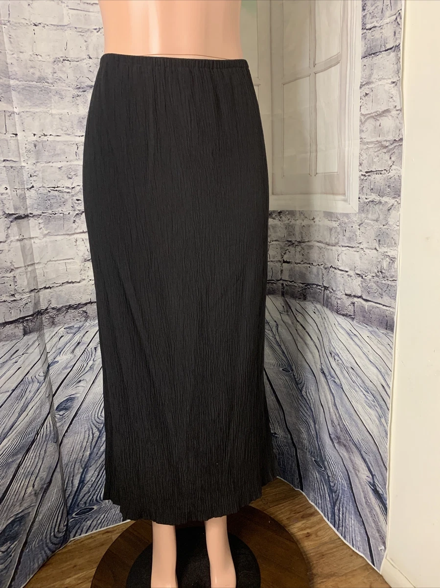Black maxi skirt size clearance 12
