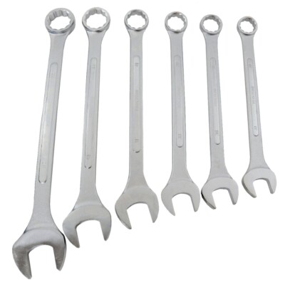 Jumbo Schraubenschlüssel Set 33-50 mm Schwerlast große Kombination Schraubenschlüssel Set metrisch 6-teilig