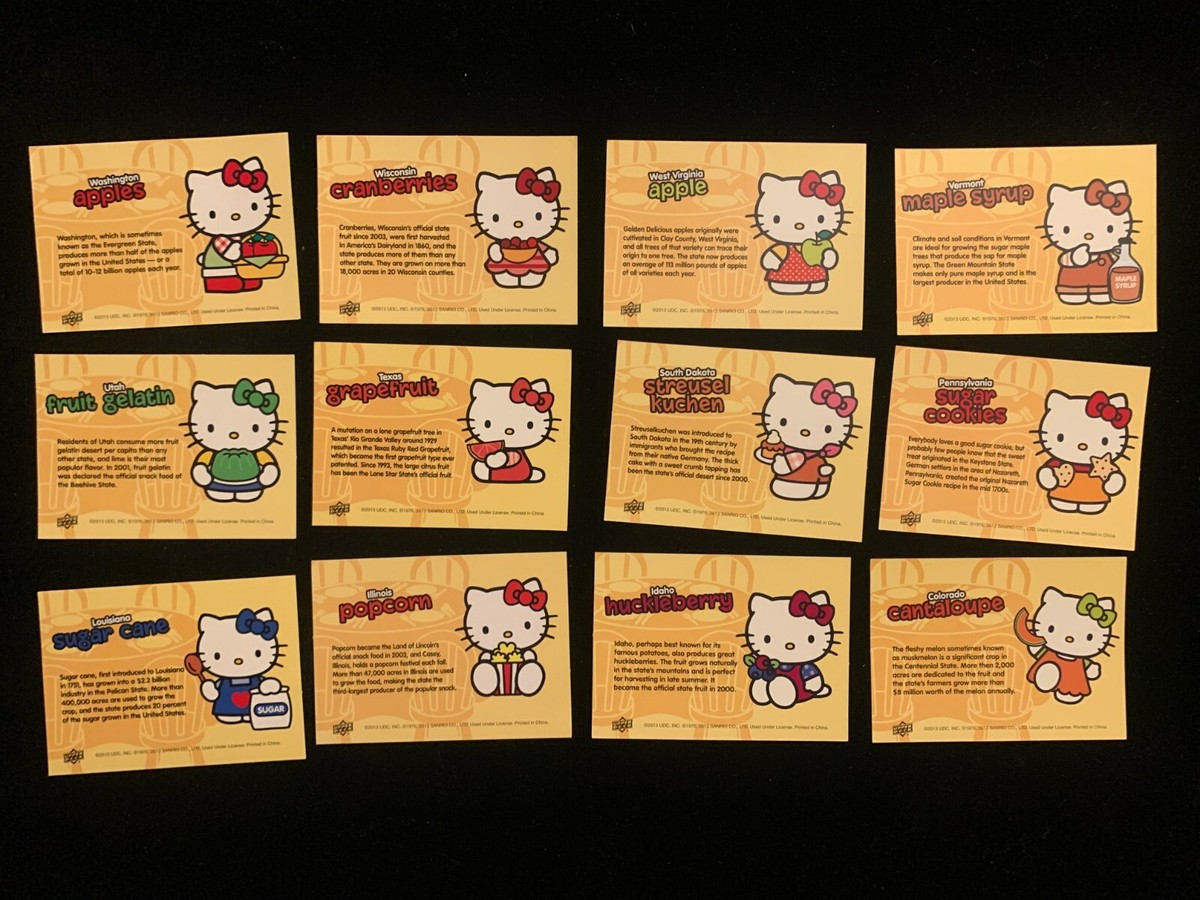 Upper Deck Hello Kitty America the Beautiful 2 SCRATCH N SNIFF