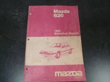 1986 Mazda 626 Shop Service Repair Manual GT Touring Turbo Luxury Sport Deluxe