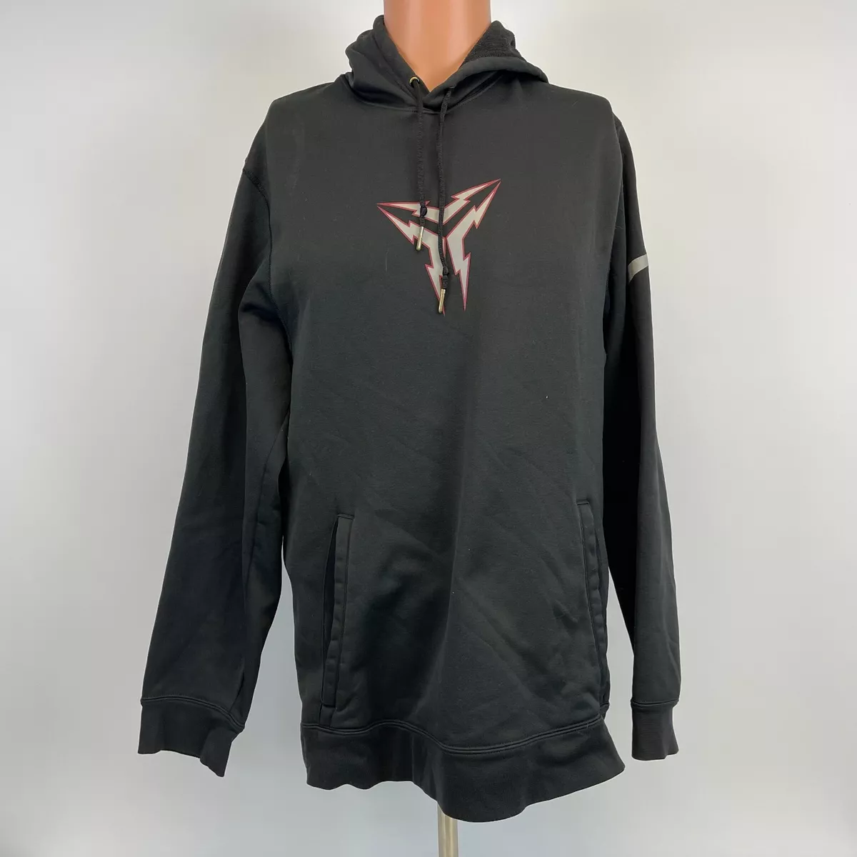 Nike Kobe Bryant Black Mamba Logo Therma Hoodie Sweatshirt Fleece