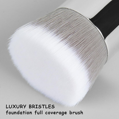 Large Double-Ended Makeup Brushes � Foundation & Concealer Kabuki Brush Set