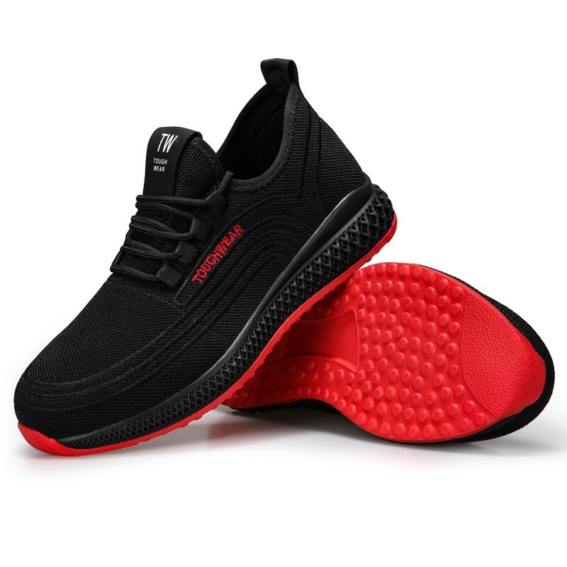 ZAPATILLAS DE SEGURIDAD LIGERAS PARA HOMBRES Y MUJERES PUNTERA DE ACERO BOTAS DE TRABAJO ZAPATOS TALLA UK
