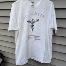 Pride LGBTQ Shirt Mens XL Single Stitch Made in USA No Limits Trans Vintage 90s