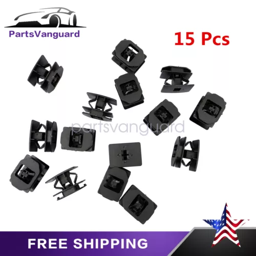 New Fits for 2013-2020 Lincoln MKZ 15 Pcs Exterior Rocker Molding Clips
