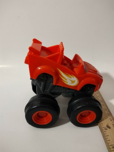 Blaze and the Monster Machines Slam And Go Push Monster Truck Plastic Toy Car - Picture 2 of 7