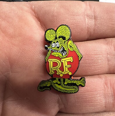Rat Fink Enamel Pin