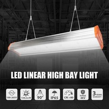 LED Linear High Bay Light 100W/150W/200W/250W Commercial Warehouse Powerful Lamp