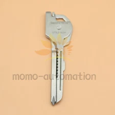 6-in-1 Utili Key Tool Keyring Keychain Gadgets Multifunction Stainless Steel